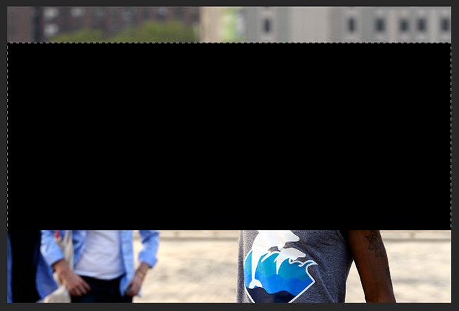 Photoshop Suur must kast
