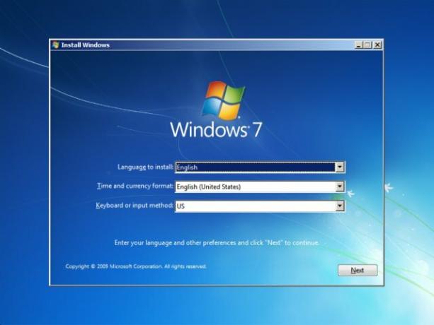 Windows-7-paigaldus