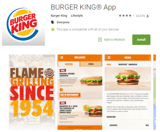 burgerikuningas android