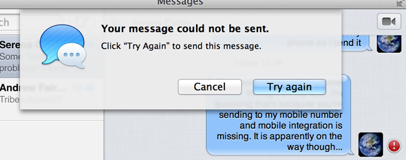 Bye Bye iChat: uue OS X-i sõnumite rakendusega alustamine [Mountain Lion] ei õnnestu