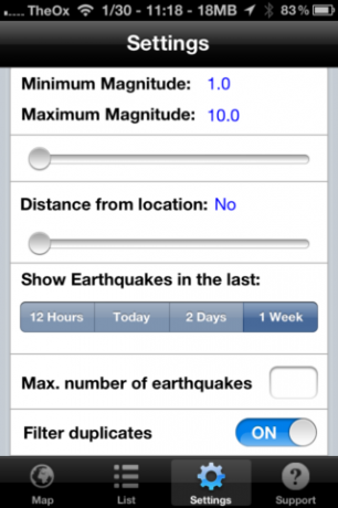 Quake Spotter - hõlpsasti kasutatav viis maavärinate jälgimiseks [iOS, tasulised rakendused tasuta] QuakeSpotter05