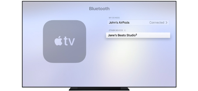 Kuidas siduda AirPod Apple TV-ga