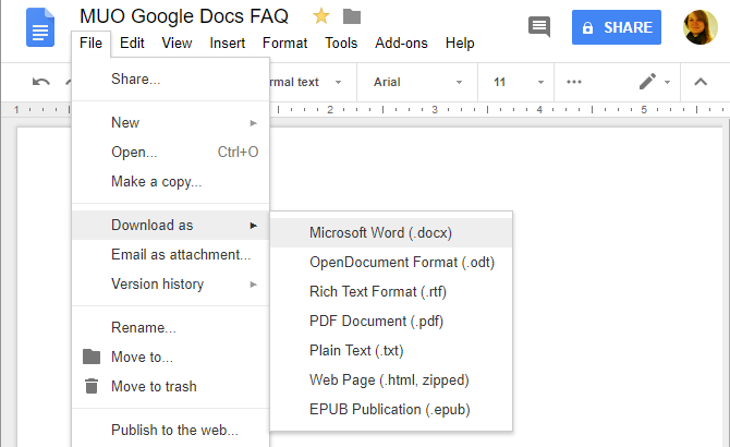 Laadige alla Google Docs