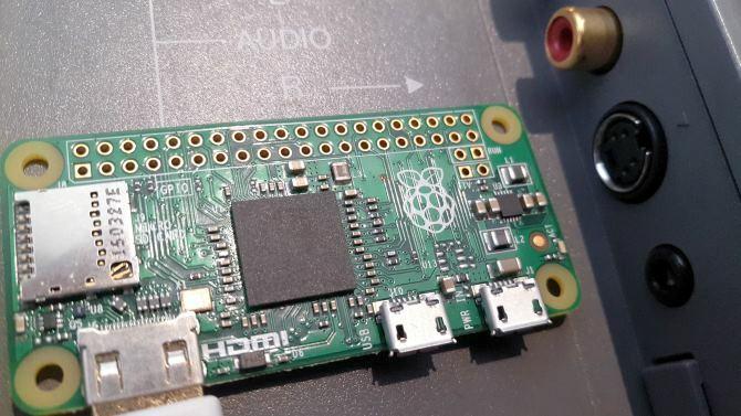 Raspberry Pi Zero saab paigaldada teleri sisse