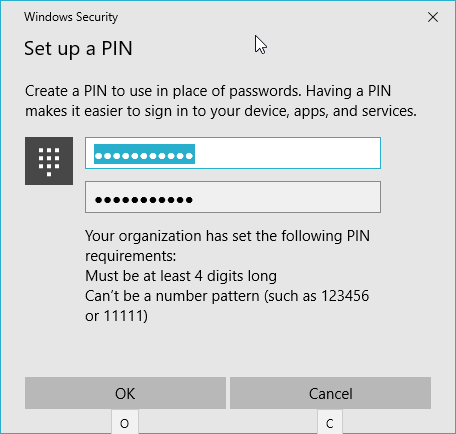 Windows 10 seatud parool