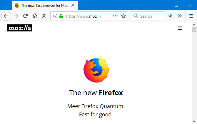 Firefoxi ekraanipilt