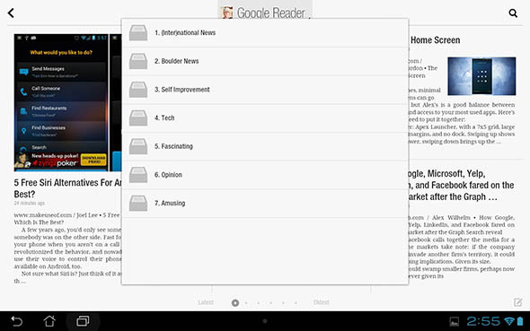 flipboard android tablett