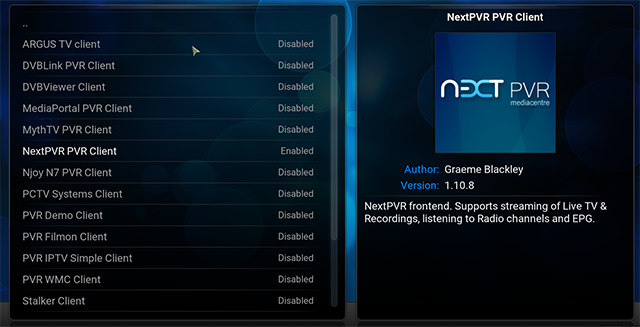 nextpvr-kodi-setup