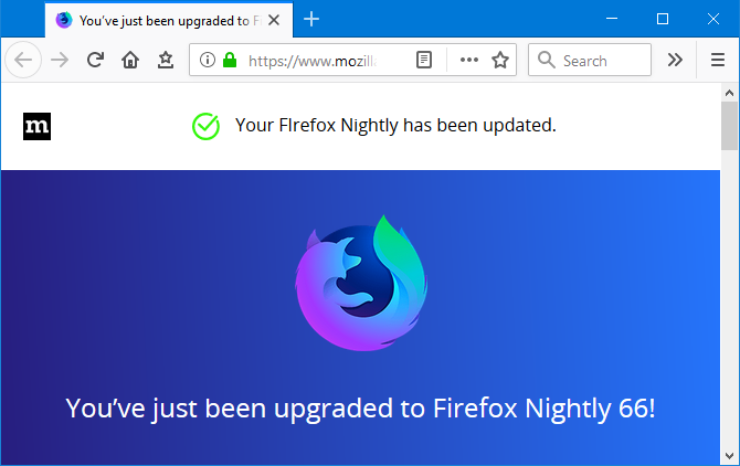 Firefoxi öine ekraanipilt