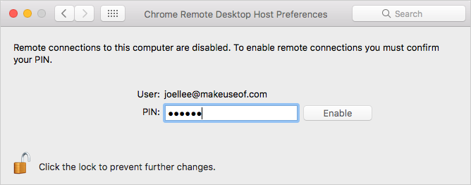 Hallake oma arvutit ükskõik kus, kasutades Chrome Remote Desktopi chrome remote desktop mac 3