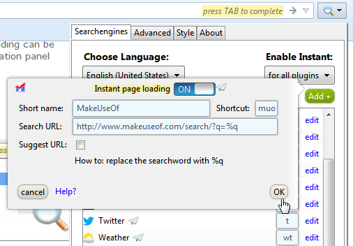 vahetu Firefox