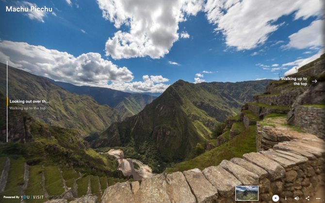 Machu Picchu virtuaaltuur