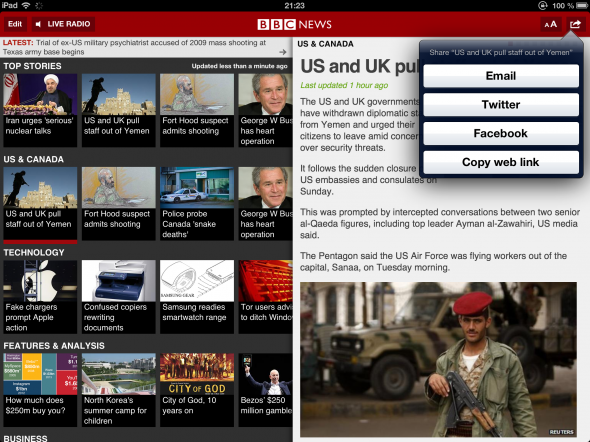 Hankige oma iOS-i rahvusvahelise uudise parandus BBC-st bbcnews 590x442