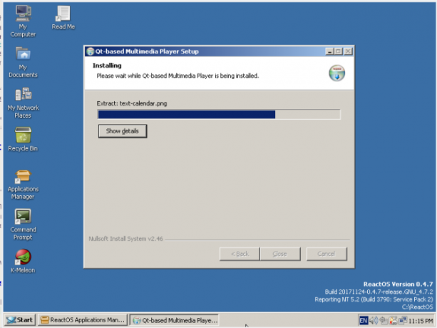 reactos ülevaade qmmp install