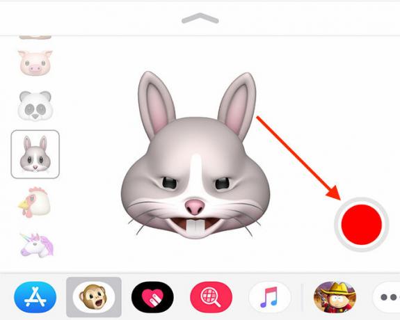 kuidas salvestada ja saata animoji iphone x-is