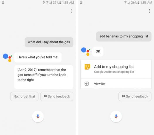 google assistendi meeldetuletuste ostunimekiri