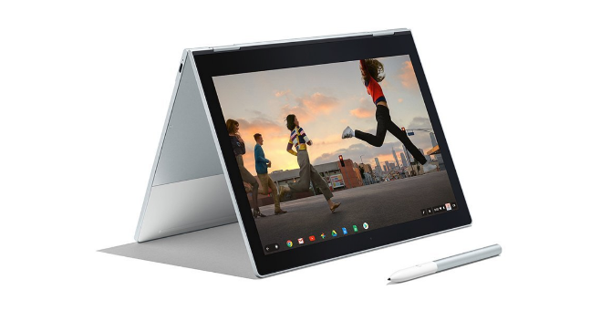 Google Pixelbook koos Google Peniga