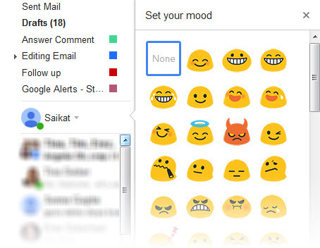 Google Hangoutsi emotikonid