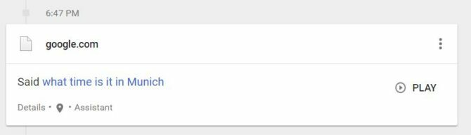 google home mis kell on Münchenis