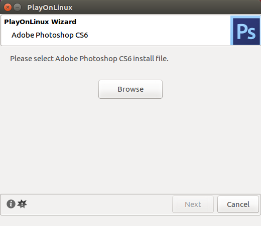 Kuidas installida Adobe Photoshop Linuxile - sirvige oma faili