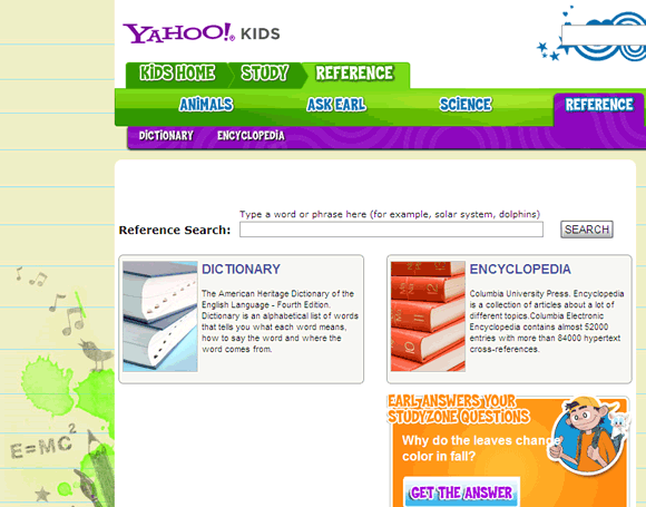 5 tasuta online entsüklopeediat, mis sobib lastele Yahoo Kids