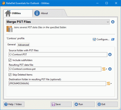 Mitme Outlook PST-faili ühendamine.