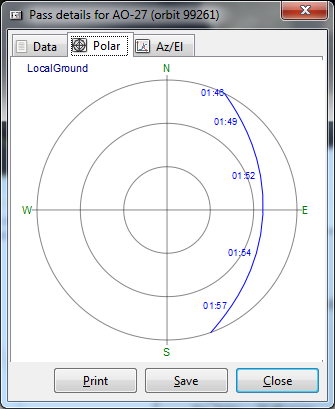 Jälgige ja ennustage satelliitide teed otse, kasutades Gpredict [Windows] gpredict10