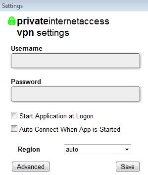 privaatne Interneti-juurdepääs-klient-arvuti