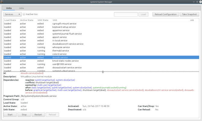 Kuidas juhtida Linuxi käivitamisteenuseid ja deemoneid systemadm ui 670x401