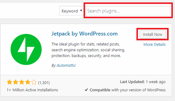 Kuidas installida ja häälestada Jetpack oma WordPressi saidil wordpress install jetpack