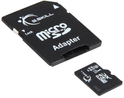 Vaarika Pi: mitteametlik juhendaja gskilli microsd-kaart 64 GB