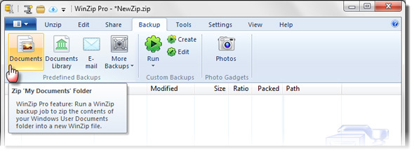 WinZip 17 Pro Windowsi jaoks: kujundatud ümber sotsiaalseks jagamiseks ja pilveteenuse [Giveaway] jaoks Winzip05