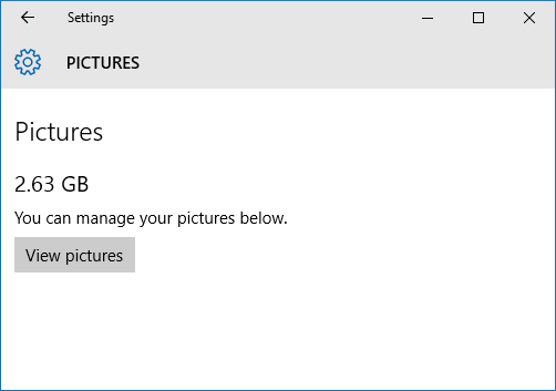 Windows 10 haldab pilte