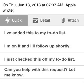 iphone mail klient