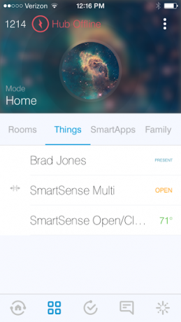 Uus rakendus SmartThings