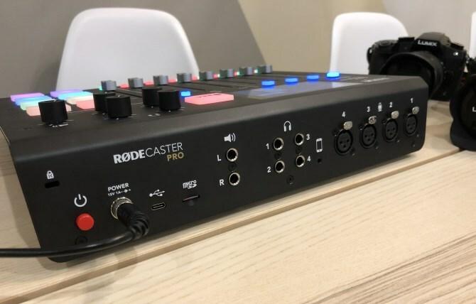 Rodecaster Pro tagapordid