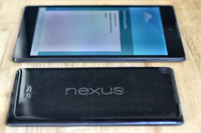 Nexus 7 kõrvuti
