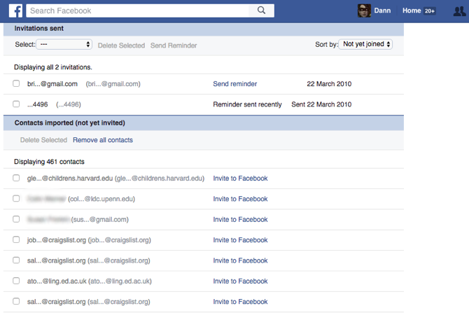 Kutsu sõpru Facebooki