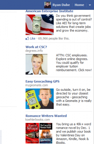 facebooki kuulutused