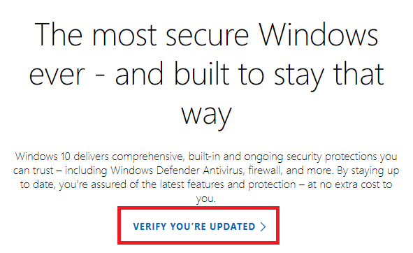 Windows 10 Build 1511 tugiteenuste lõpp: siin on, mida teha turvaprobleemide vältimiseks, Windowsi värskendus veebis