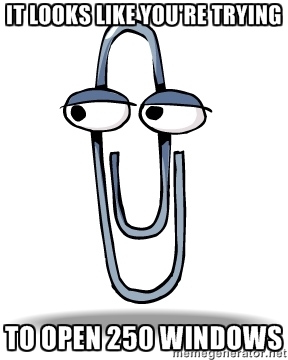 8 pisikest näpunäidet - kohene minimalistlik brauserikogemus - clippy