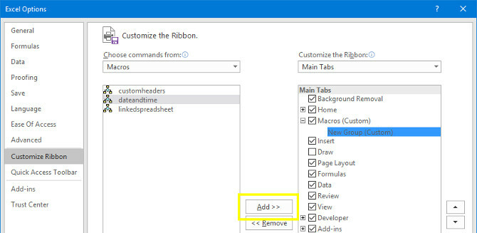 excel lisada makro