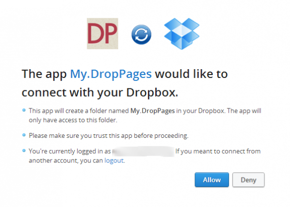 dropboxi veebisait