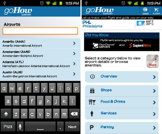 GoHow lennujaam: suurepärane tasuta rakendus püsikliendile [Android ja iPhone] android gohow airport 1