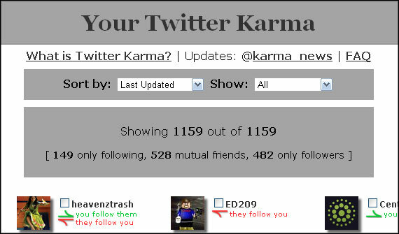 twitterkarma