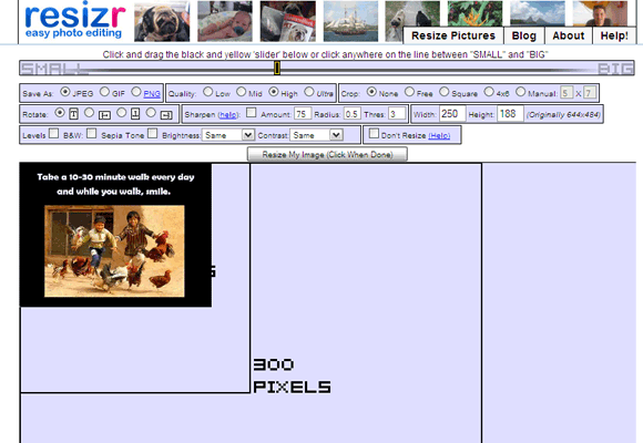 4 tasuta pisipiltide generaatorit oma veebisaidi jaoks kvaliteetsete fotode pisipiltide loomiseks 5 Resizr