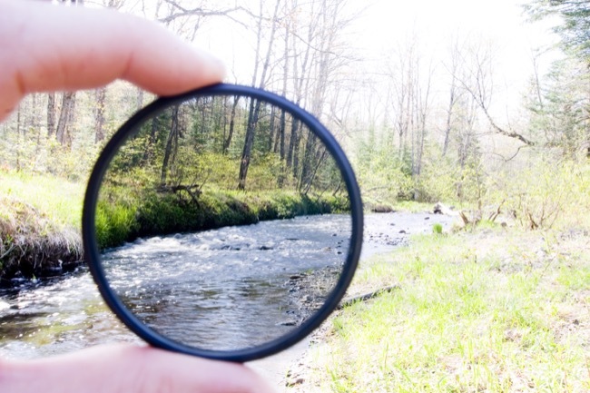 Neutraalse tihedusega filtri fotoefekti näide