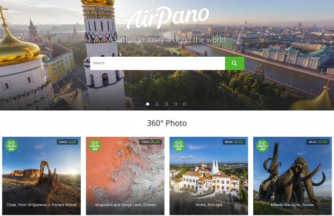 Tehke AirPano kaudu 360-kraadine virtuaalne teekond maailma kuumadest kohtadest