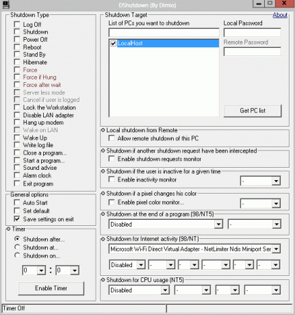 windowsi automaatne väljalülitamine