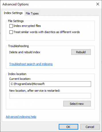Windowsi register täpsemad valikud